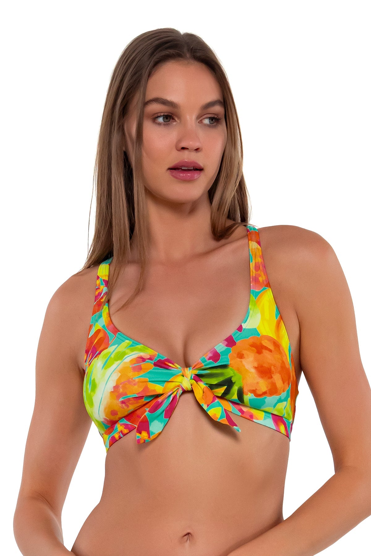 Sunsets Swimwear Lush Luau Brandi Bralette Top –