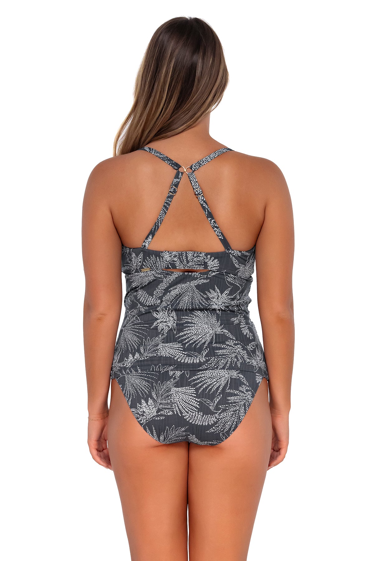 By the Sea Zuri V-Wire Tankini: Shirred Bra-Sized Swim Top